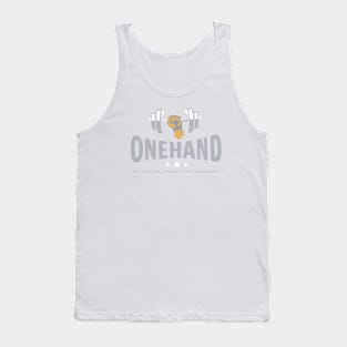 one hand fitness work, outdoor workout Tank Top